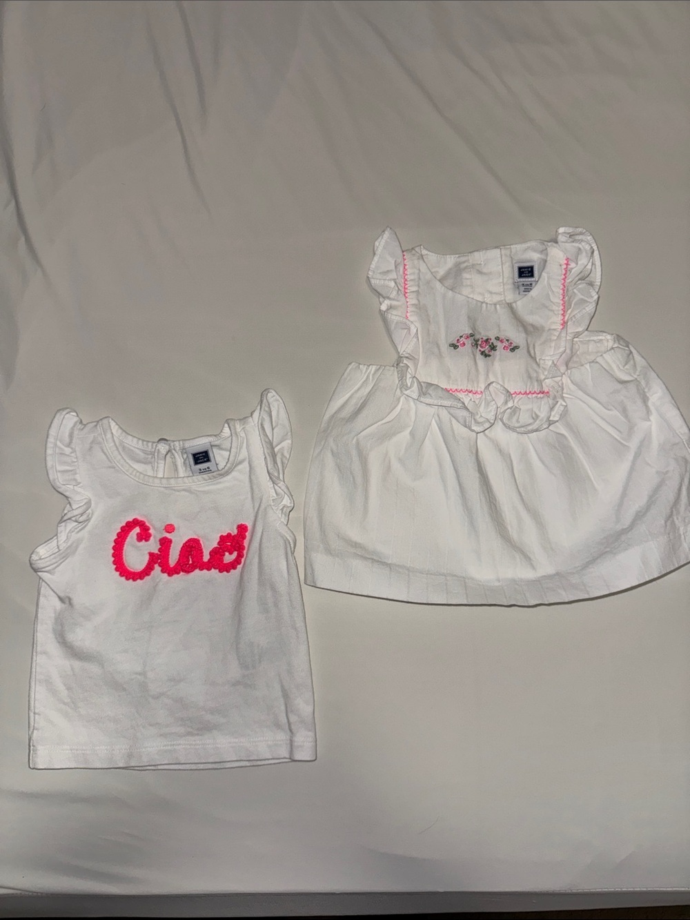 Janie and Jack Baby Girl Ruffle Tank & Dress